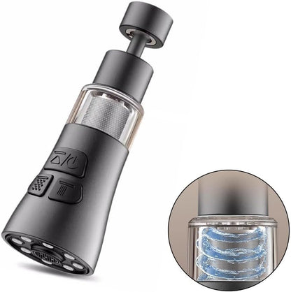 Cap Robinet 3-in-1 Rotativ 360° - Anti-Stropire cu Jet Reglabil pentru Chiuveta Bucatarie