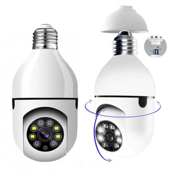 Camera de Supraveghere WiFi 12MP Ultra HD cu Zoom 5X, PTZ Rotire 360°, Vedere Nocturna si Card 32GB - 3
