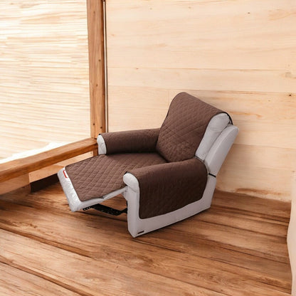 Husa Protectie Fotoliu Reversibila - Protectie Completa impotriva Petelor si Parului de Animale