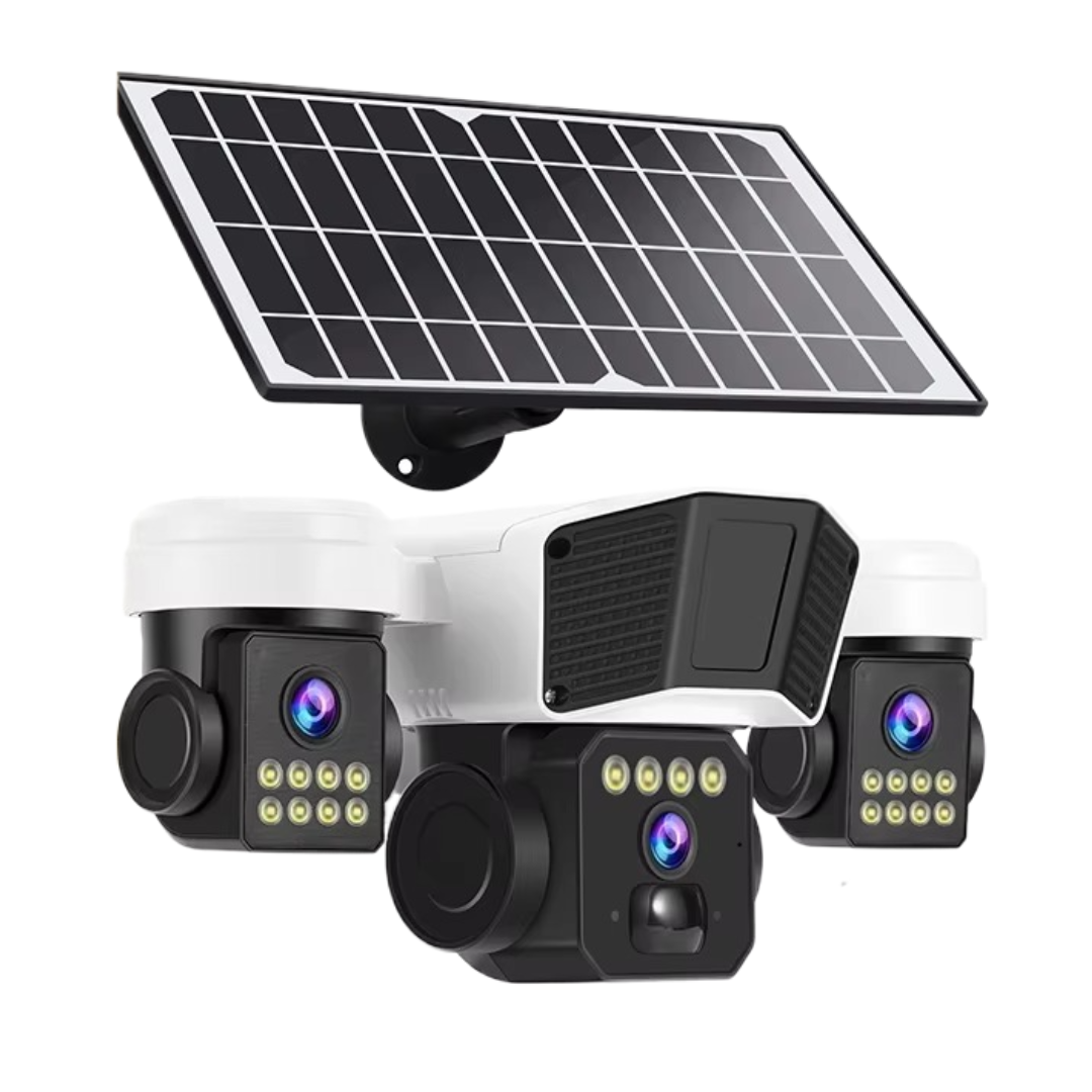 Camera de Supraveghere Solara 4G TL3 - Baterie 12000mAh, Viziune Nocturna, Senzor PIR + Card 32GB