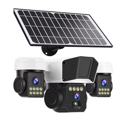 Camera de Supraveghere Solara 4G TL3 - Baterie 12000mAh, Viziune Nocturna, Senzor PIR + Card 32GB