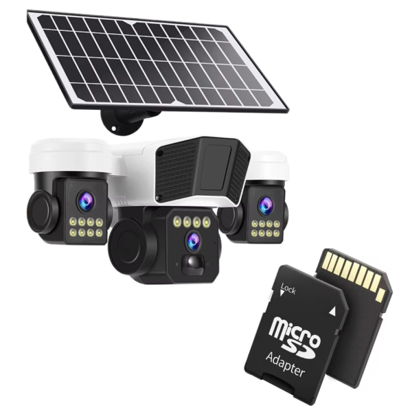 Camera Supraveghere Solara 4G TL3 - Baterie 12000mAh, Senzor PIR, Viziune Nocturna, Control OKAM Pro - 4