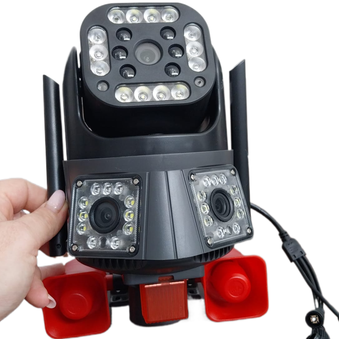 Camera de Supraveghere WiFi 12MP Ultra HD cu Zoom 5X, PTZ Rotire 360°, Vedere Nocturna si Card 32GB - 11