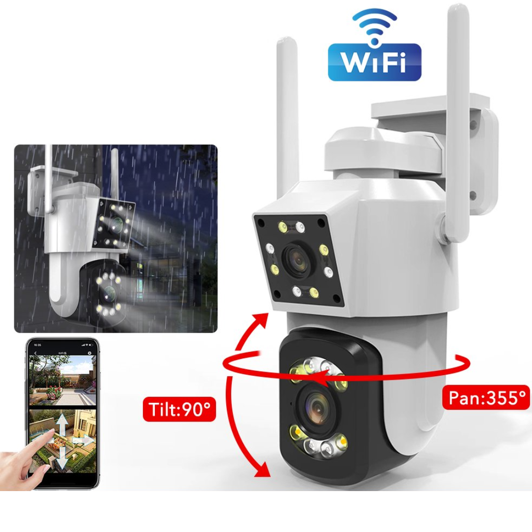 Camera de Supraveghere WiFi HD cu Detectare Miscare + Card 32GB - Pachet Complet Securitate - 11