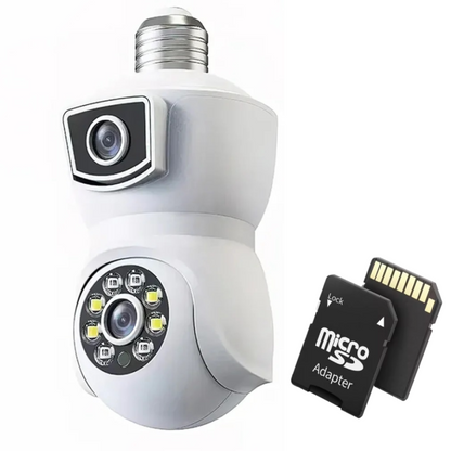 Camera Supraveghere WiFi 720P HD cu Card 32GB - Rotatie 360°, Audio Bidirectional, Viziune Nocturna - 6