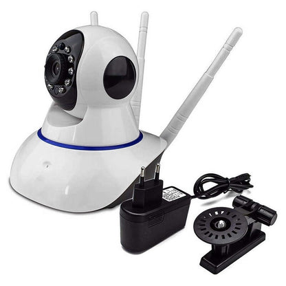 Camera Supraveghere WiFi 720P HD cu Card 32GB - Rotatie 360°, Audio Bidirectional, Viziune Nocturna - 8