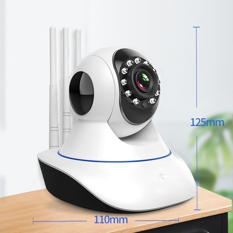 Camera Supraveghere WiFi 720P HD cu Card 32GB - Rotatie 360°, Audio Bidirectional, Viziune Nocturna - 11