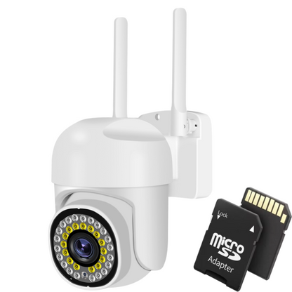 Camera Supraveghere WiFi Exterior HD PTZ cu 3 Ecrane, Vedere Nocturna, Audio Bidirentional si Stocare Cloud - 3
