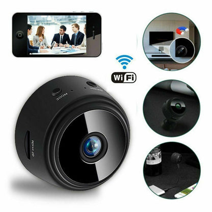 Camera de Supraveghere WiFi 1080p cu Vedere Nocturna + Card MicroSD 32GB - Pachet Complet - 7