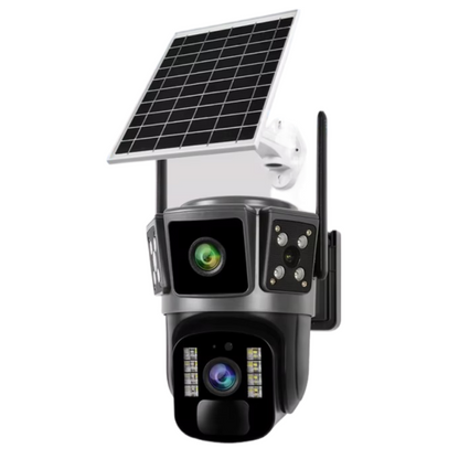 Camera Supraveghere Solara Autonoma WiFi 3MP - Rotire 360° cu Viziune Nocturna si Aplicatie Mobila - 3