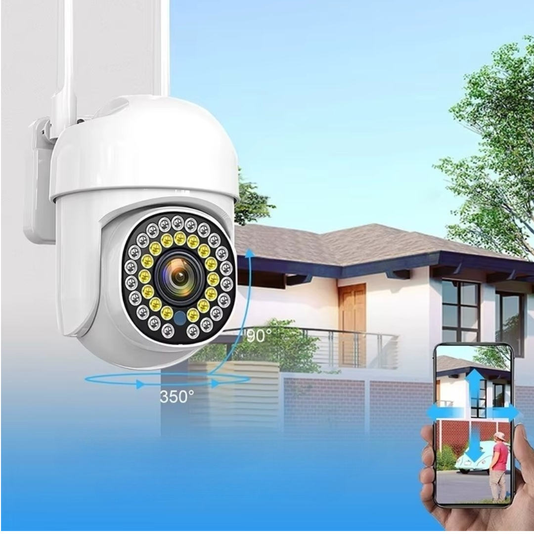Camera Supraveghere WiFi Smart Exterior cu Vedere Nocturna Color, Detectie Miscare si Control Telefon - 9