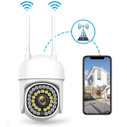 Camera Supraveghere WiFi Smart Exterior cu Vedere Nocturna Color, Detectie Miscare si Control Telefon - 11