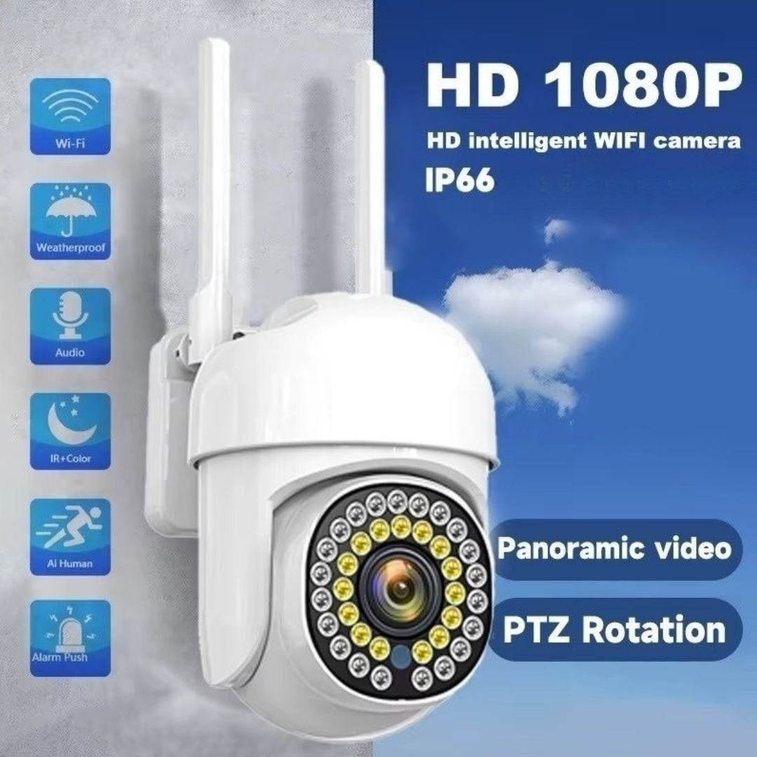 Camera Supraveghere WiFi Smart Exterior cu Vedere Nocturna Color, Detectie Miscare si Control Telefon - 12