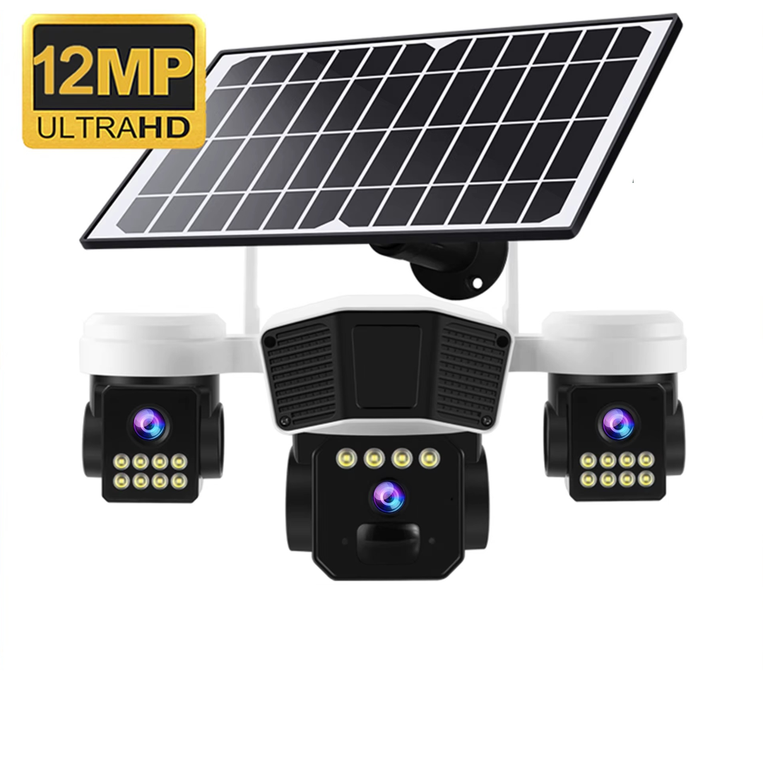 Camera de Supraveghere Solara 4G TL3 - Baterie 12000mAh, Senzor PIR, Viziune Nocturna, Control OKAM Pro