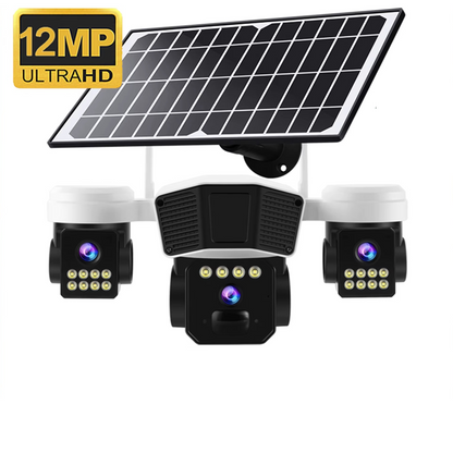 Camera de Supraveghere Solara 4G TL3 - Baterie 12000mAh, Senzor PIR, Viziune Nocturna, Control OKAM Pro