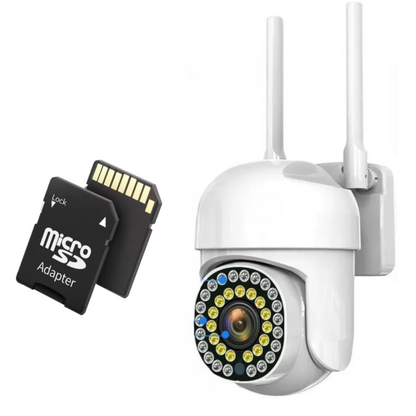 Camera Supraveghere WiFi 720P HD cu Card 32GB - Rotatie 360°, Audio Bidirectional, Viziune Nocturna - 2