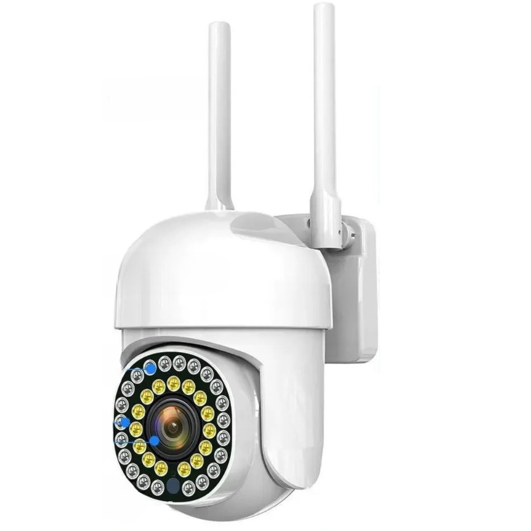 Camera Supraveghere Exterior WiFi Smart - Vedere Nocturna Color, Detectare Miscare + Card 32GB - 7