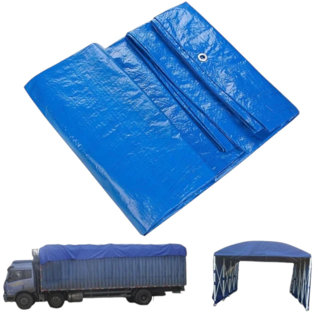 Pachet 1+1! Prelata de protectie 5/6 m, impermeabila, rezistenta la UV si grindina - 10