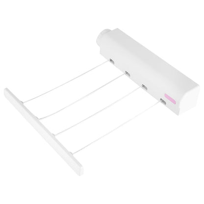 Uscator Rufe Retractabil cu 4 Sfori - Pachet 1+1 cu Sistem de Intindere Rapid - 8
