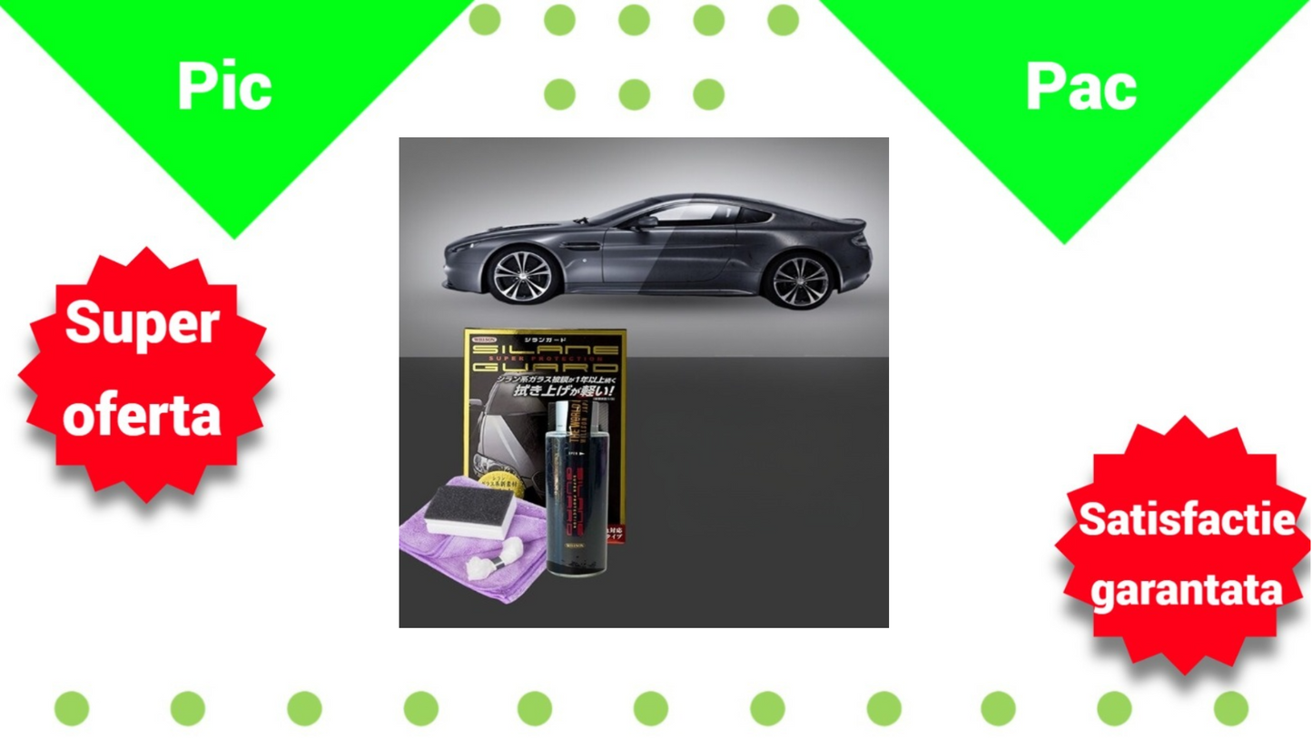 Pachet 1+1 Polish Auto Profesional cu Tehnologia Glass Coating - Protectie Vopsea si Luciu Permanent