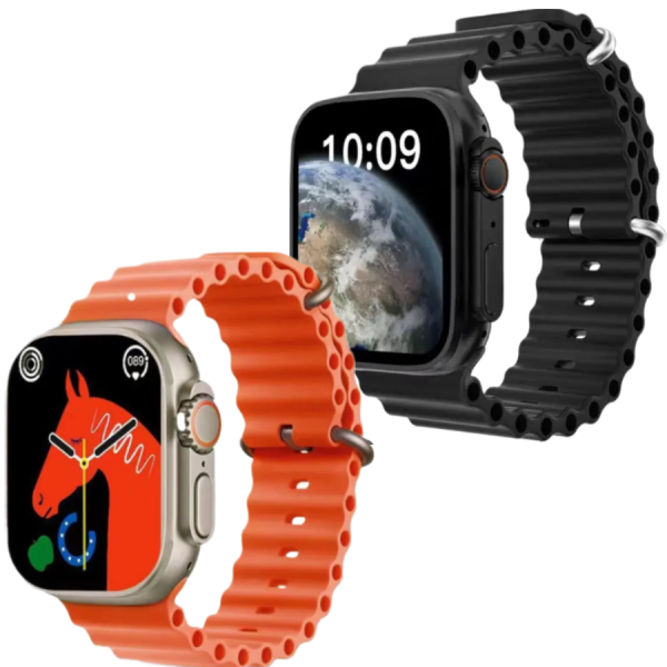 Pachet 1+1 Smartwatch I10 Pro Max - Ecran 2.19" HD, Apeluri Bluetooth, ECG, Monitorizare Completa Sanatate, IP67 - 6
