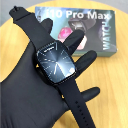 Pachet 1+1 Smartwatch I10 Pro Max - Ecran 2.19" HD, Apeluri Bluetooth, ECG, Monitorizare Completa Sanatate, IP67 - 11
