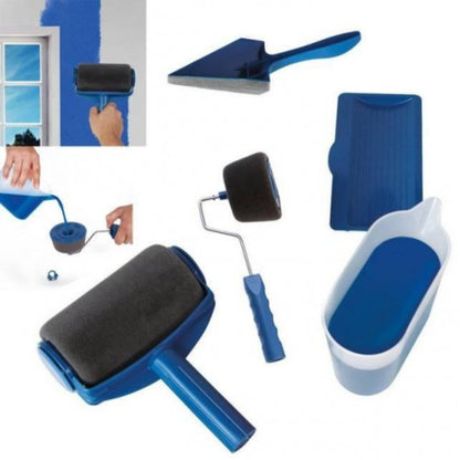 Pachet 1+1 Set Trafalet cu Rezervor si Accesorii pentru Vopsit - Rola, Spatula si Tava - 10