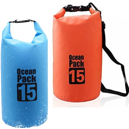 Pachet 1+1 Rucsac Impermeabil pentru Drumetii, Rafting si Sporturi Acvatice - Protectie 100% Waterproof