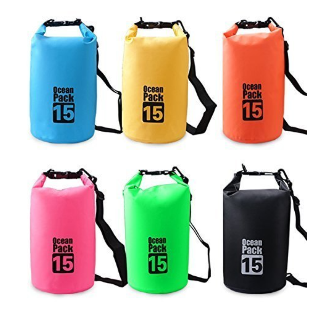 Pachet 1+1 Rucsac Impermeabil pentru Drumetii, Rafting si Sporturi Acvatice - Protectie 100% Waterproof - 10