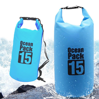 Pachet 1+1 Rucsac Impermeabil pentru Drumetii, Rafting si Sporturi Acvatice - Protectie 100% Waterproof - 11