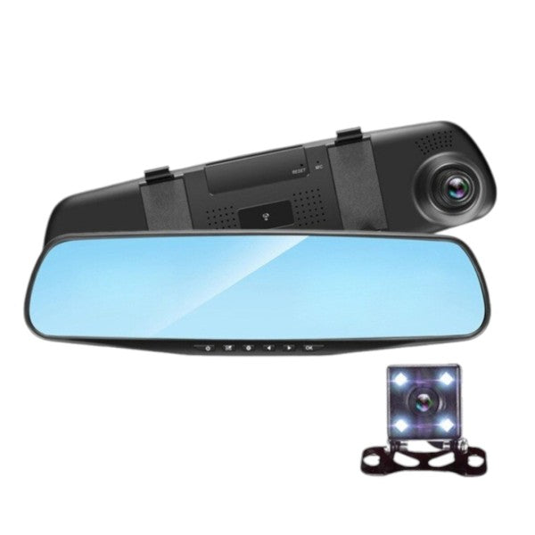Oglinda Retrovizoare cu Camera Video Full HD 1080p - DVR Auto cu Senzor de Miscare - 2