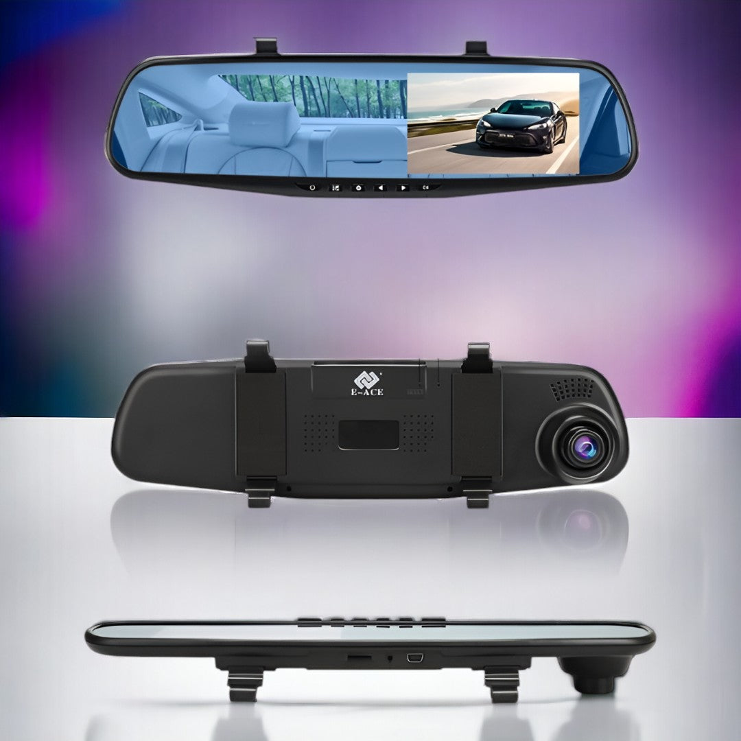 Oglinda Monitor Auto cu Dual Camera 4.3 inch - Sistem Parcare Full HD cu Vedere Nocturna - 8