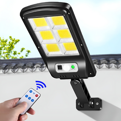 Lampa Solara LED cu Senzor de Miscare 120° - Iluminare Exterioara Automata IP65 - 13