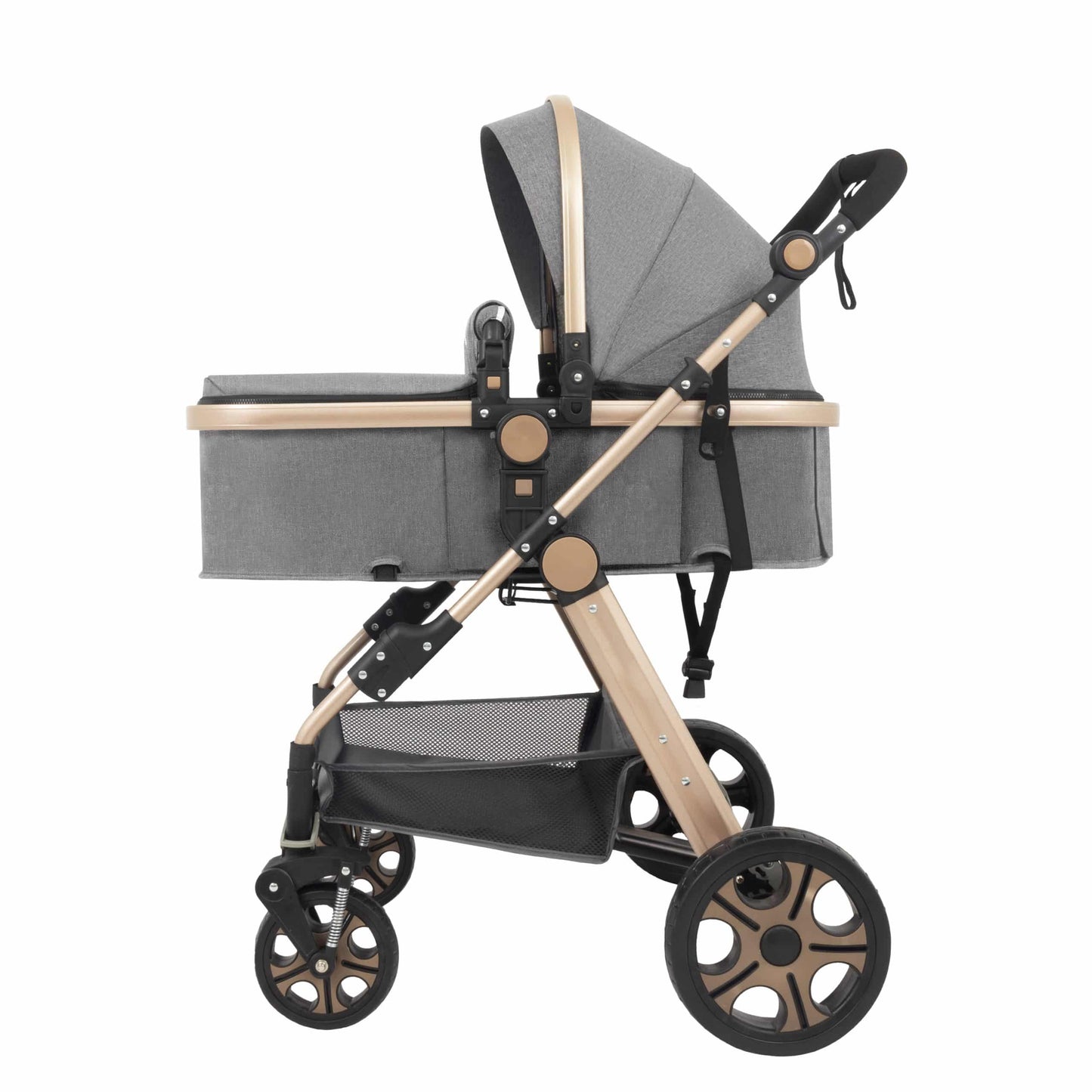 Carucior litle bird , cu suspensii , GRI 2in 1 transformabil landou-sport