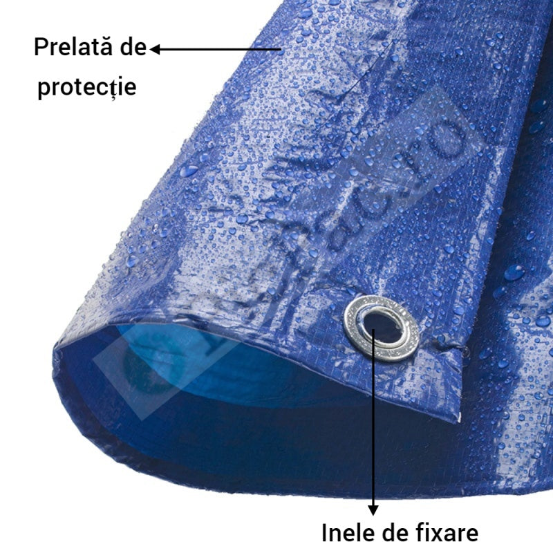 Prelata de Protectie 3x4m - Impermeabila, Rezistenta UV si Grindina | Husa Profesionala - 12