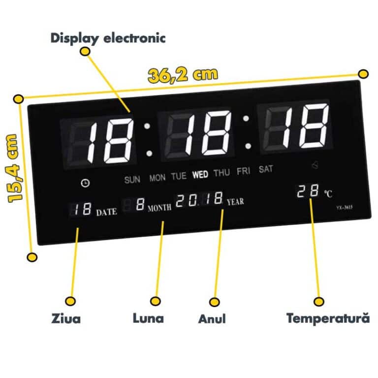 CEAS LED PERETE 3615 LUMINA ROSIE 36X15 CM