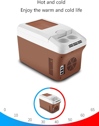 Frigider auto 15 liter, congelator silențios de camping, cutie frigorifică pentru frigider auto 12 V, răcitor și încălzitor, pentru îngrijirea pielii, băuturi, acasă și călătorii