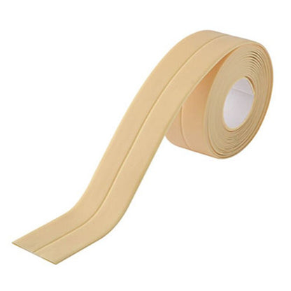 Set 2 Benzi Adezive Etansare Impermeabile 4cm - Bej, Anti-mucegai Bucatarie Baie