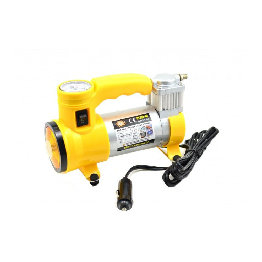 Compresor Auto Profesional 12V, 35L/min - Ideal pentru SUV, Microbuze, Camionete