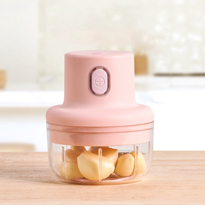 Mini Tocator Electric - Tocator Rapid pentru Bucatarie cu Lame Inox