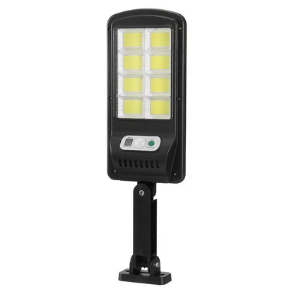 pachet 2 lamp solare stradale 2×160 de leduri, senzor de miscare