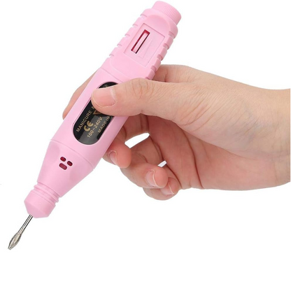Pila Electrica Unghii cu Incarcare USB - Set Complet Manichiura Profesionala