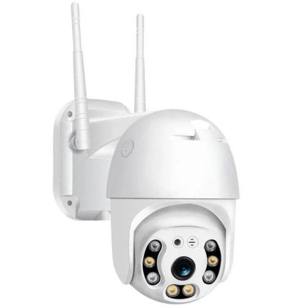 Camera de Supraveghere 4G cu Panou Solar - Dubla Lentila 360°, Full HD, Vedere Nocturna Color, Audio Bidiretional - 4