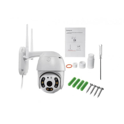 Camera de Supraveghere WiFi Exterioara Rotativa cu Senzor Miscare - Protectie Impermeabila IP65 - 12