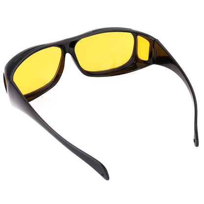 Set Ochelari Auto Zi/Noapte - Pentru Condus in Ceata si Protectie Solara