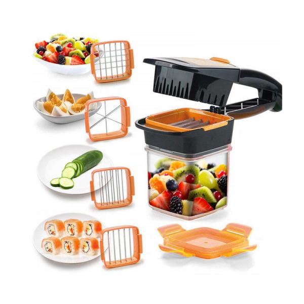 Set 1+1 Tocator Electric Universal cu 4 Lame din Inox - Maruntitor Multifunctional pentru Bucatarie - 6