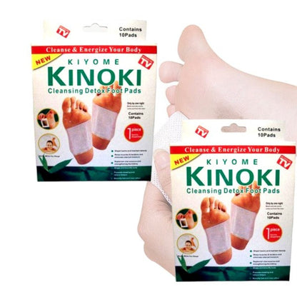 Set 100 Plasturi Detox Kinoki - Detoxifiere Naturala cu Plante | Eliminare Toxine