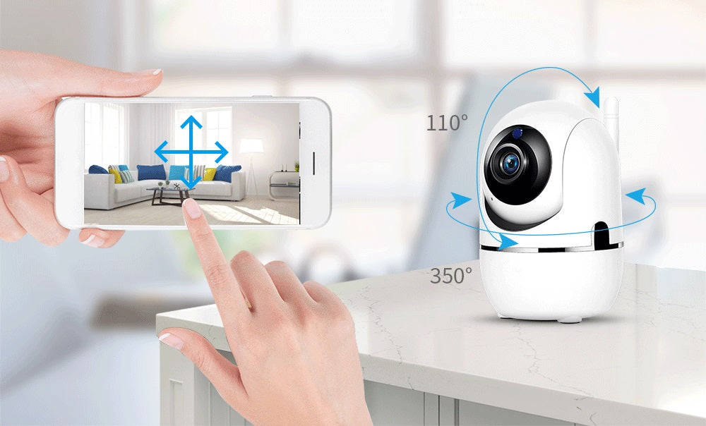 Camera Supraveghere Smart WiFi HD 720p - Wireless cu Viziune Nocturna - 11
