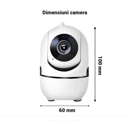 Camera Supraveghere Smart WiFi HD 720p - Wireless cu Viziune Nocturna - 15