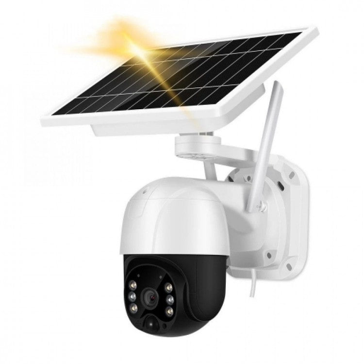 Camera Supraveghere Solara Autonoma WiFi 3MP - Rotire 360° cu Viziune Nocturna si Aplicatie Mobila - 7